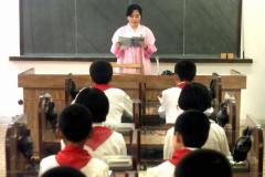 NKOREA-STUDENTS-CLASS